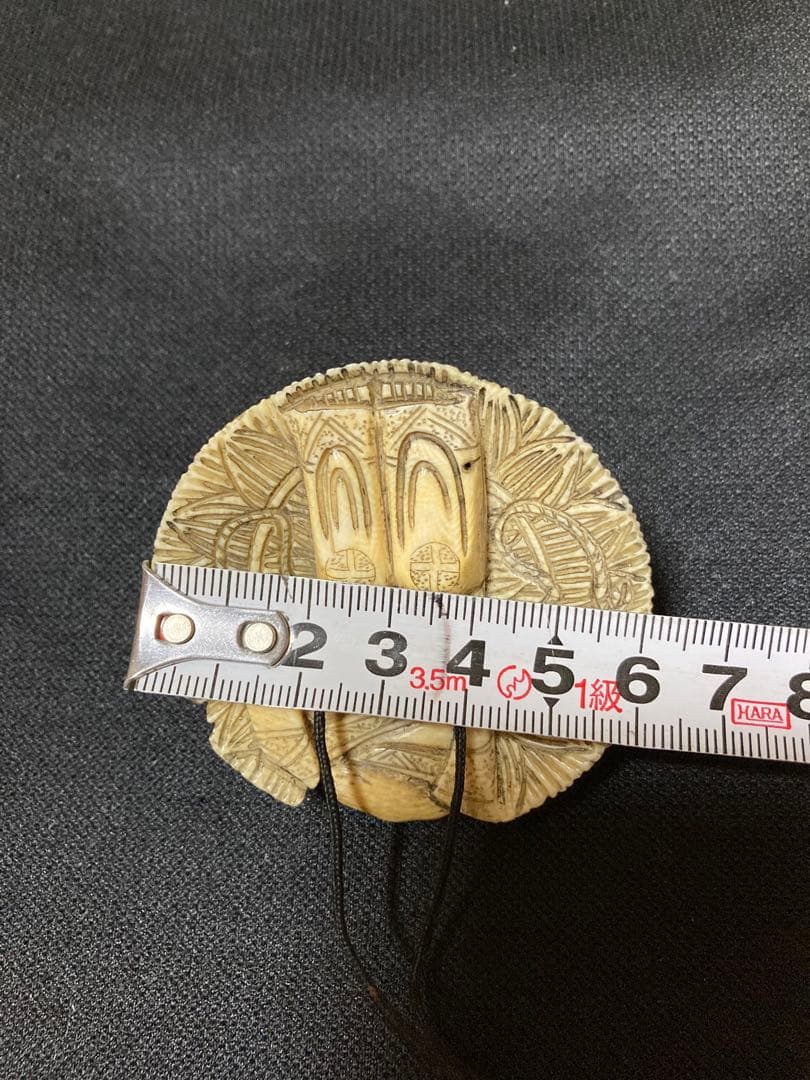 古い根付 天然素材