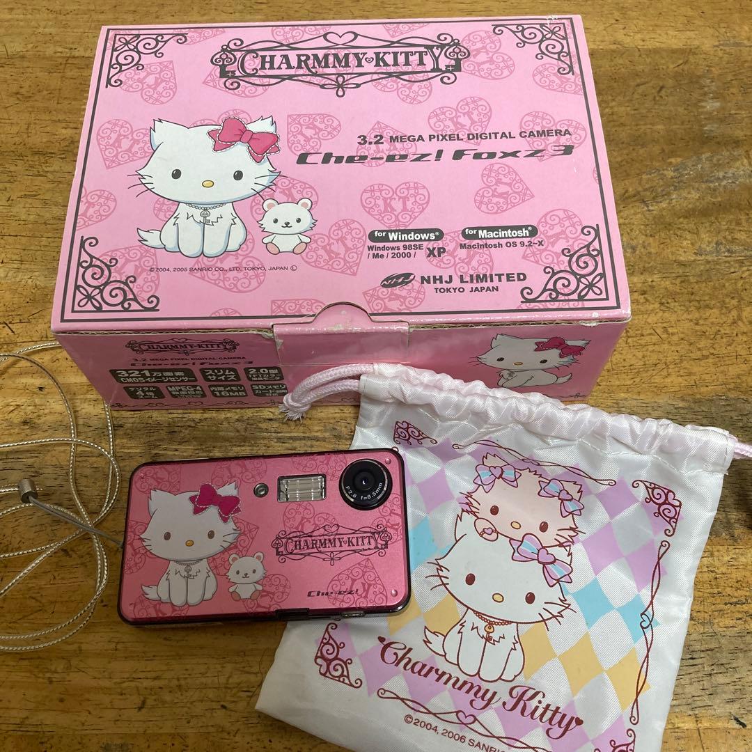 サンリオ　チャーミーキティ　デジタルカメラ　ジャンク品
