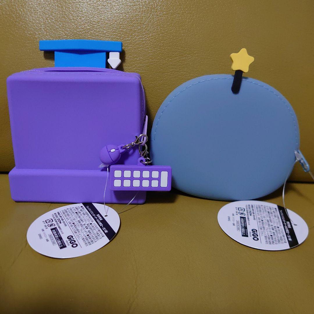 教育番組　タマ　はかせ　　計２点　　　フェイスシリコンポーチ　GiGO限定