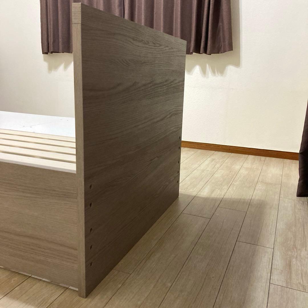 【自社配送エリア内限定販売】NITORI/ジオチェスト/シングルベッドフレーム