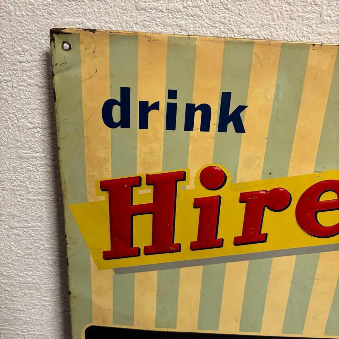 【Hires Root Beer】ヴィンテージ黒板（看板）