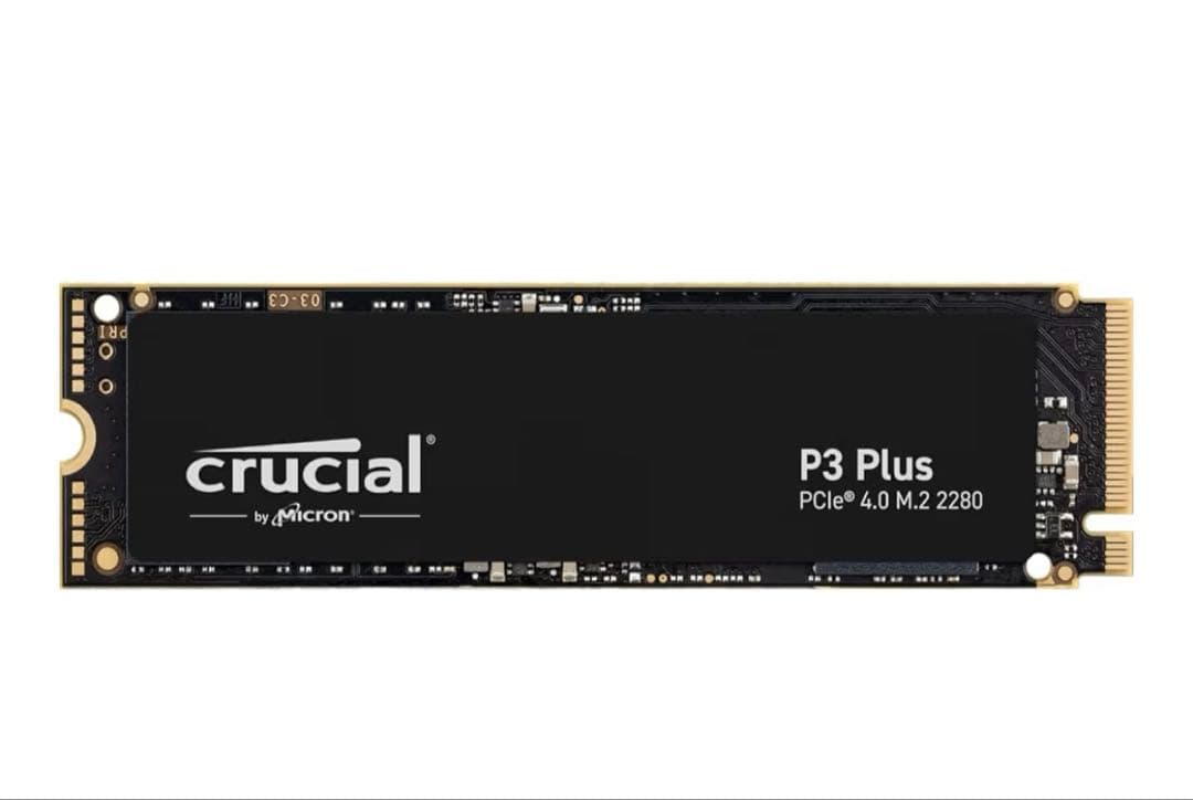 メモリー Crucial PCIe 4.0NVMe M.2 2280 SSD 5000MB
