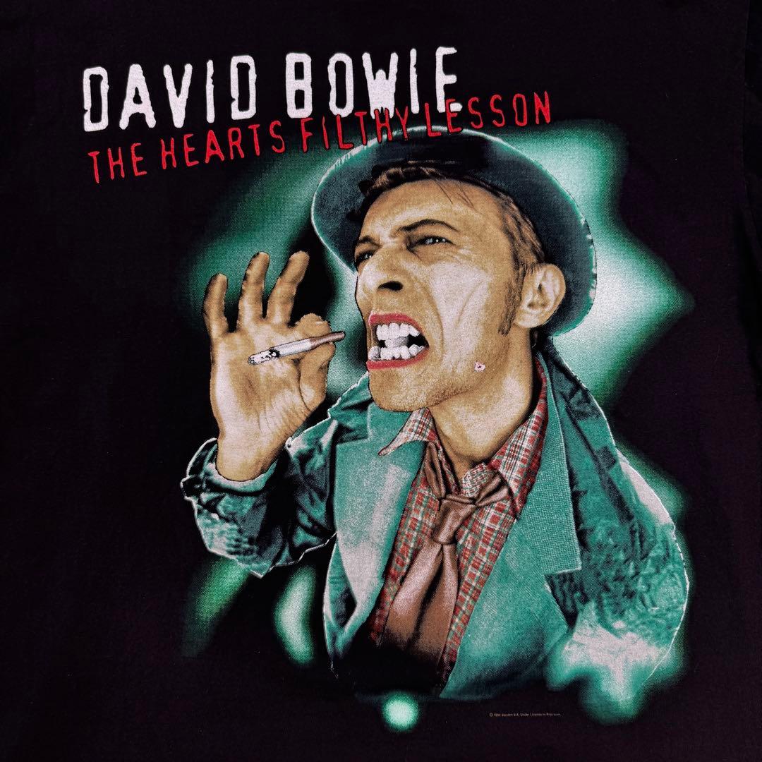official デビッドボウイ david bowie ツアーTシャツ