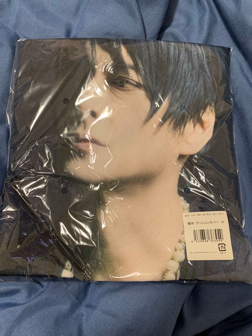 新品未開封☆BUCK-TICK櫻井敦司クッションカバー(黒)