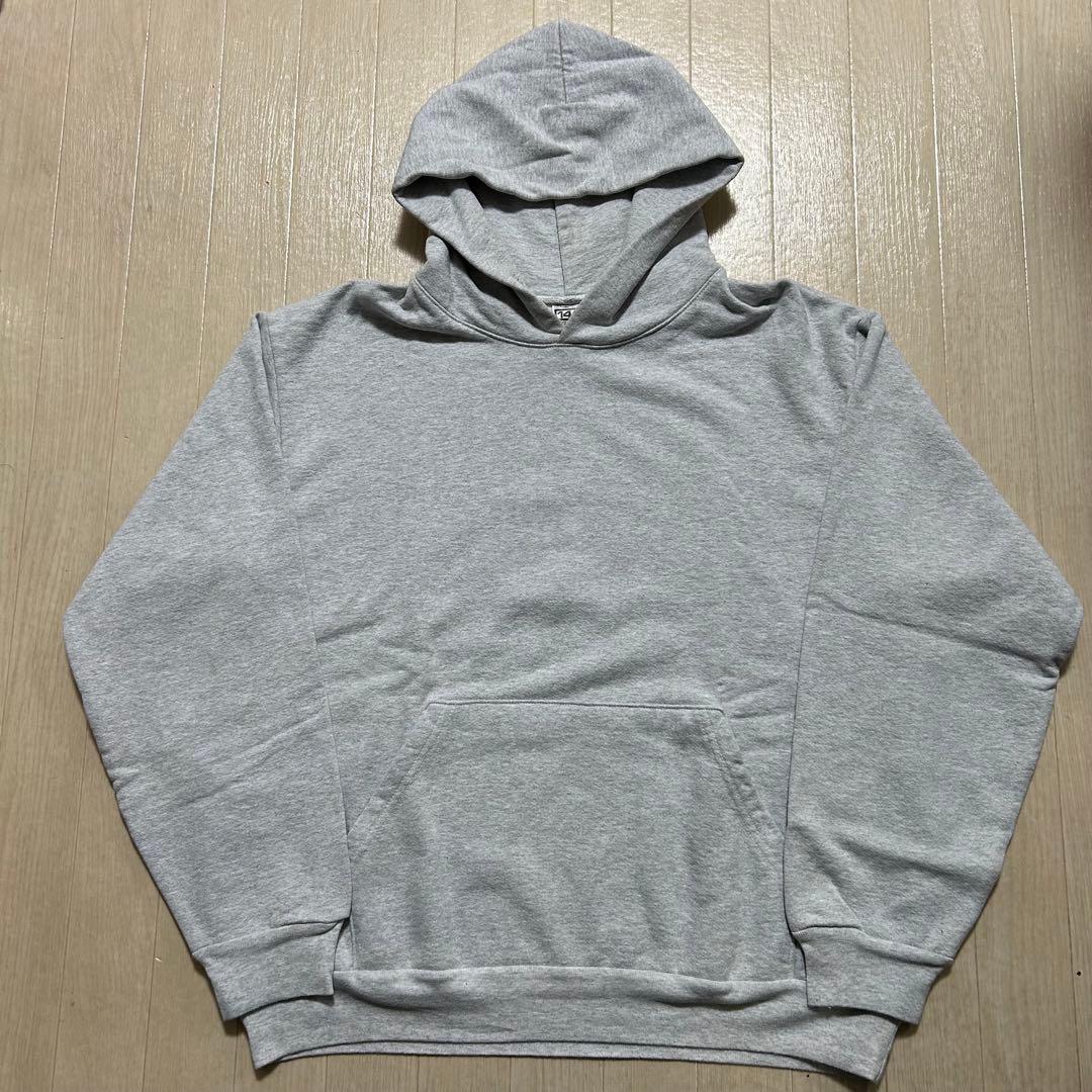 ロサンゼルスアパレル 14oz パーカー　グレー USA製 Lサイズ