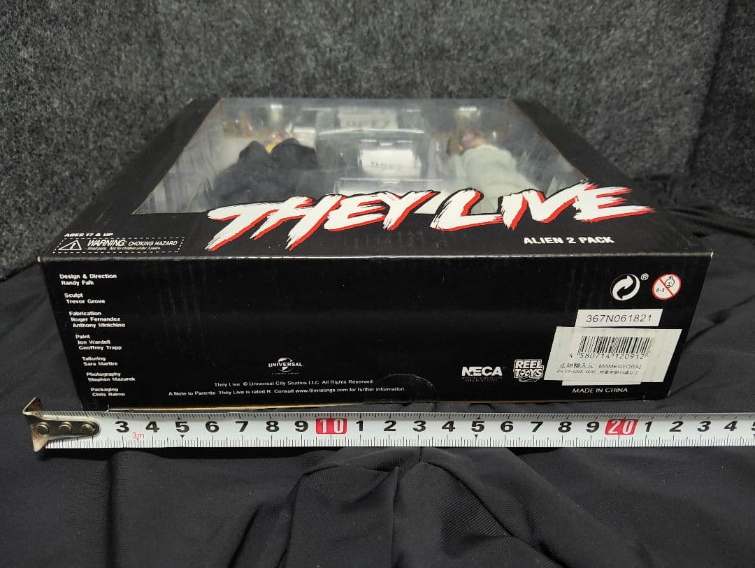 NECA 社•豆魚雷[They Live ALIEN 2 PACK]新品未開封!