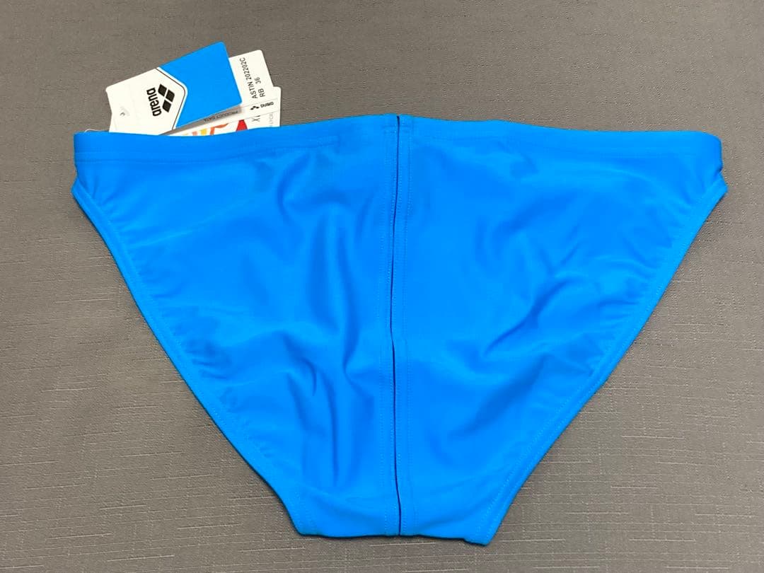 新品 arena 水着 青 36