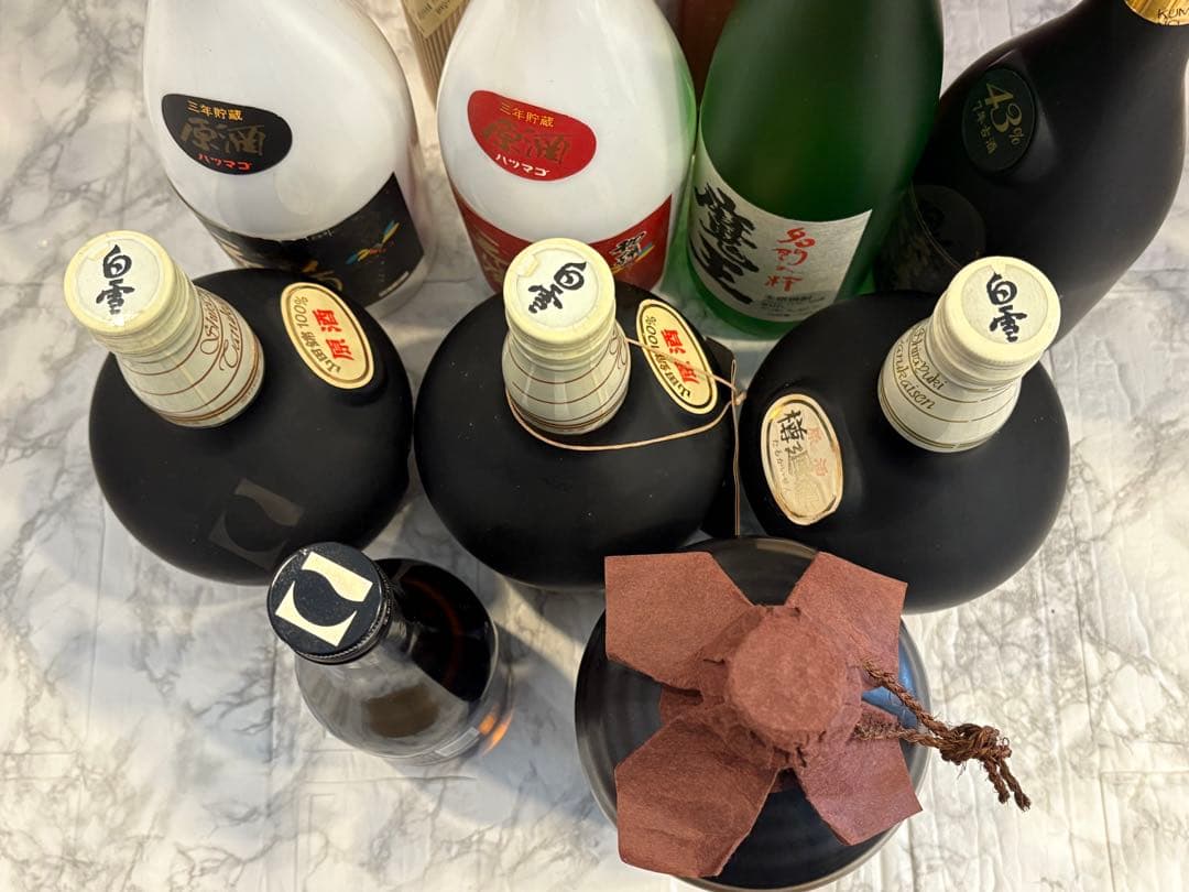 し*け様 未開栓 お酒コレクション 古酒 11本まとめ 魔王 白雪等 熟成酒