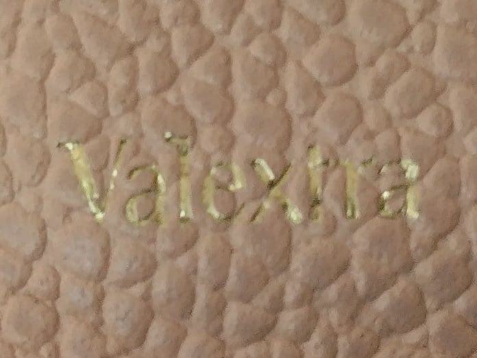 APN21 ヴァレクストラ 極美品 2つ折り財布 ゴールド金具 箱＆保存袋付き