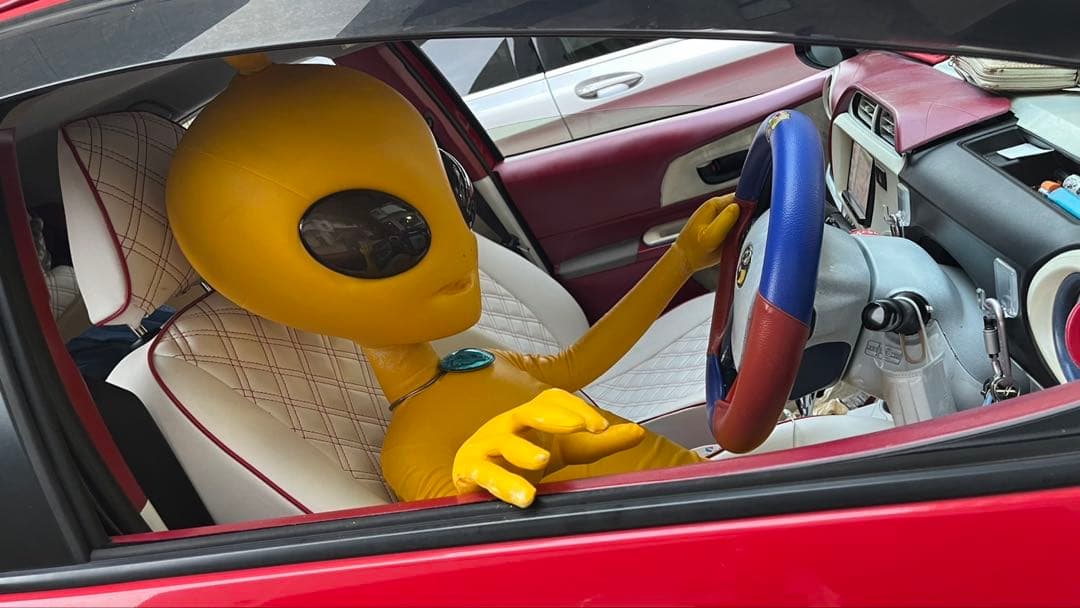 日清　カップヌードル　UT エイリアン　宇宙人　130 ビッグ　フィギュア　懸賞