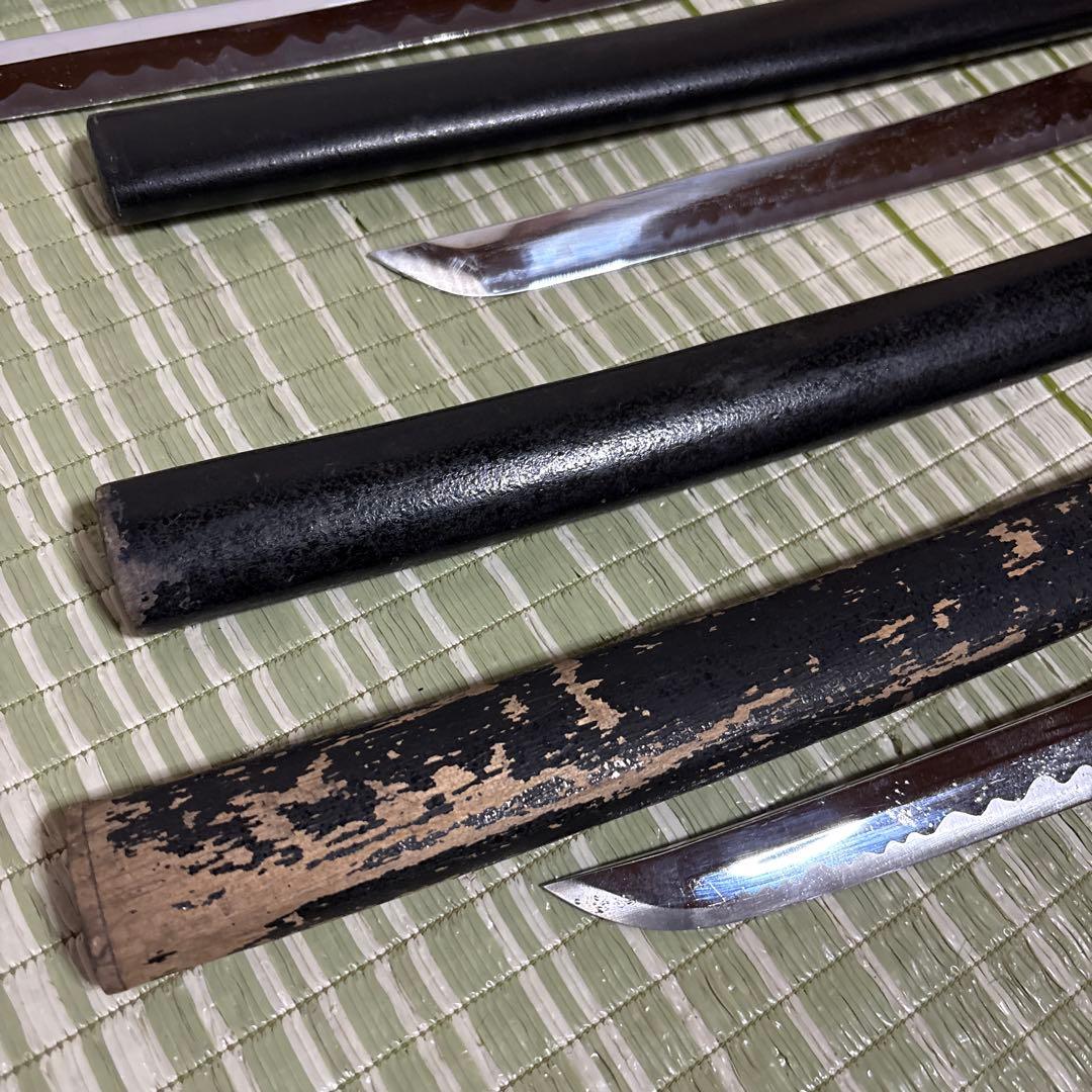 模造刀　模擬刀　武士　侍　伝統工芸　剣　ソード小太刀　鞘　鍔　大衆演劇　５本