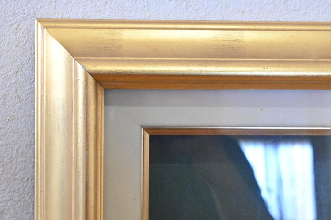 チャチャさん専用【額縁】F4☆木製油彩額2枚セット