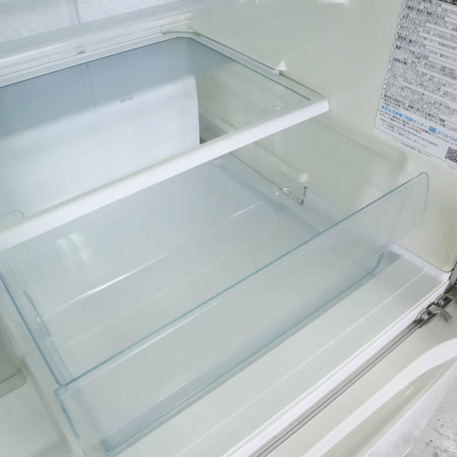 東芝 ベジータ 363L 3ドア 冷蔵庫 GR-R36S(WT) ホワイト 右開