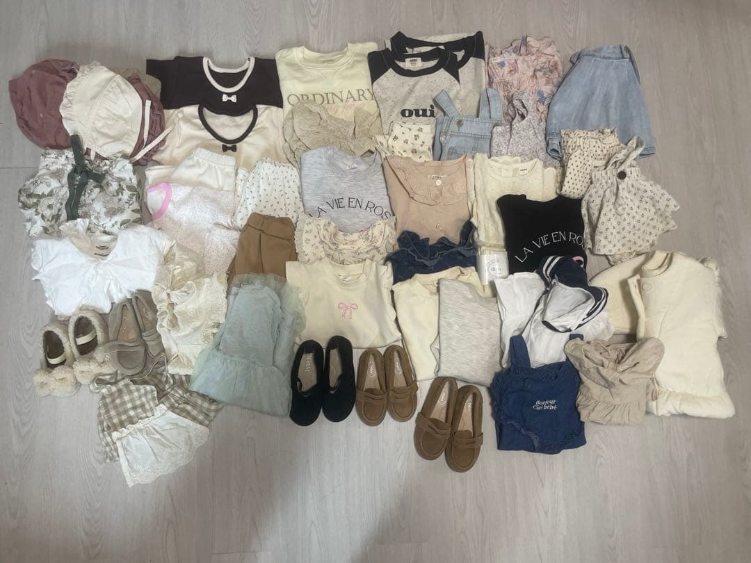 韓国メーカー　女の子服まとめ売り　80-95