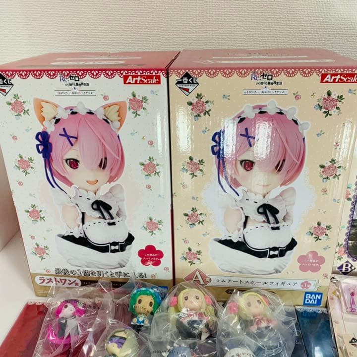 リゼロ 一番くじ セット アートスケールフィギュア　1番くじ