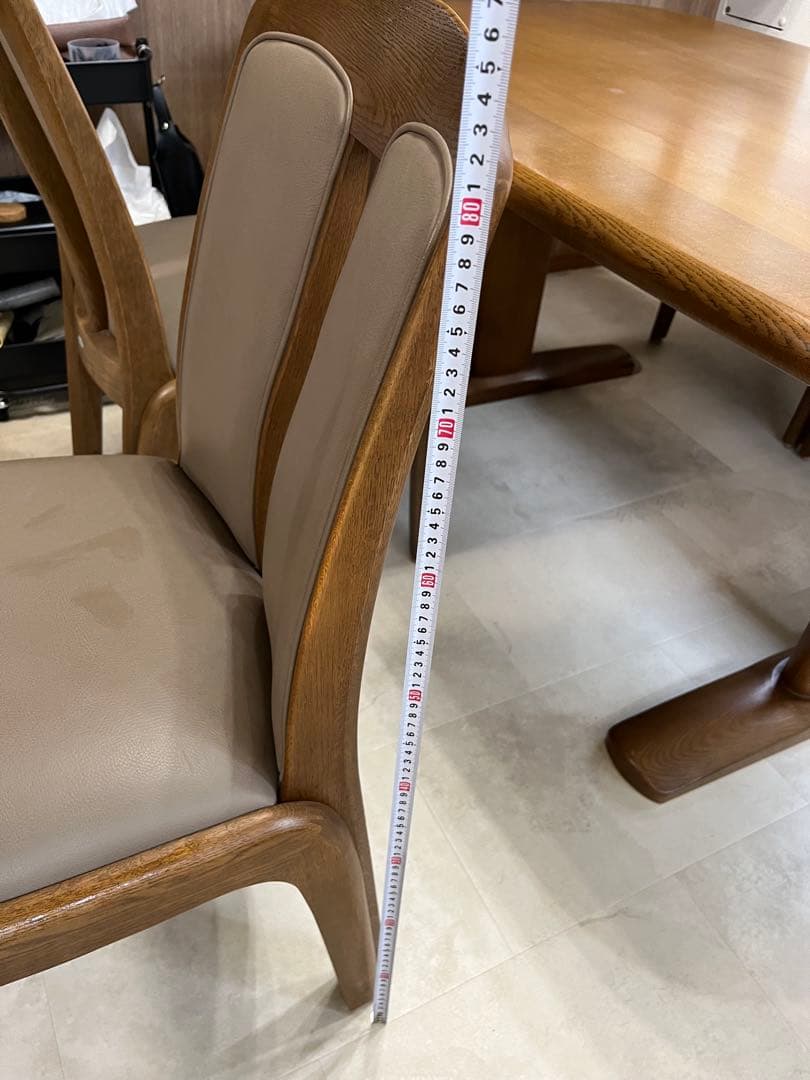 ꧁飛騨家具꧂ダイニングテーブル&チェア4脚セット 飛騨産業 イバタ