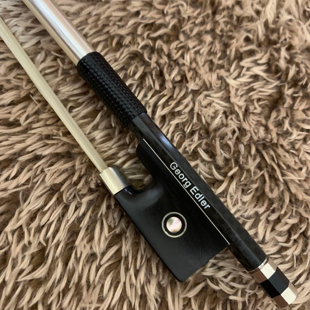 極美品 バイオリン ホレイシオ・ルカ V-100 (4/4)肩当 弓・ケース付属