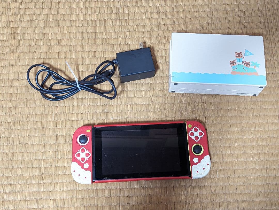 Nintendo Switch 本体　カバー&microSDカード64GB つき