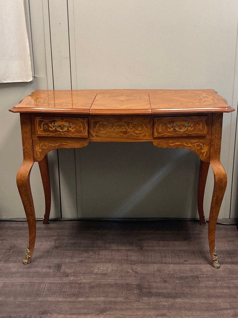 イタリア 最高級象嵌机 クラシック アンティーク エレガント マルコーニアルテ