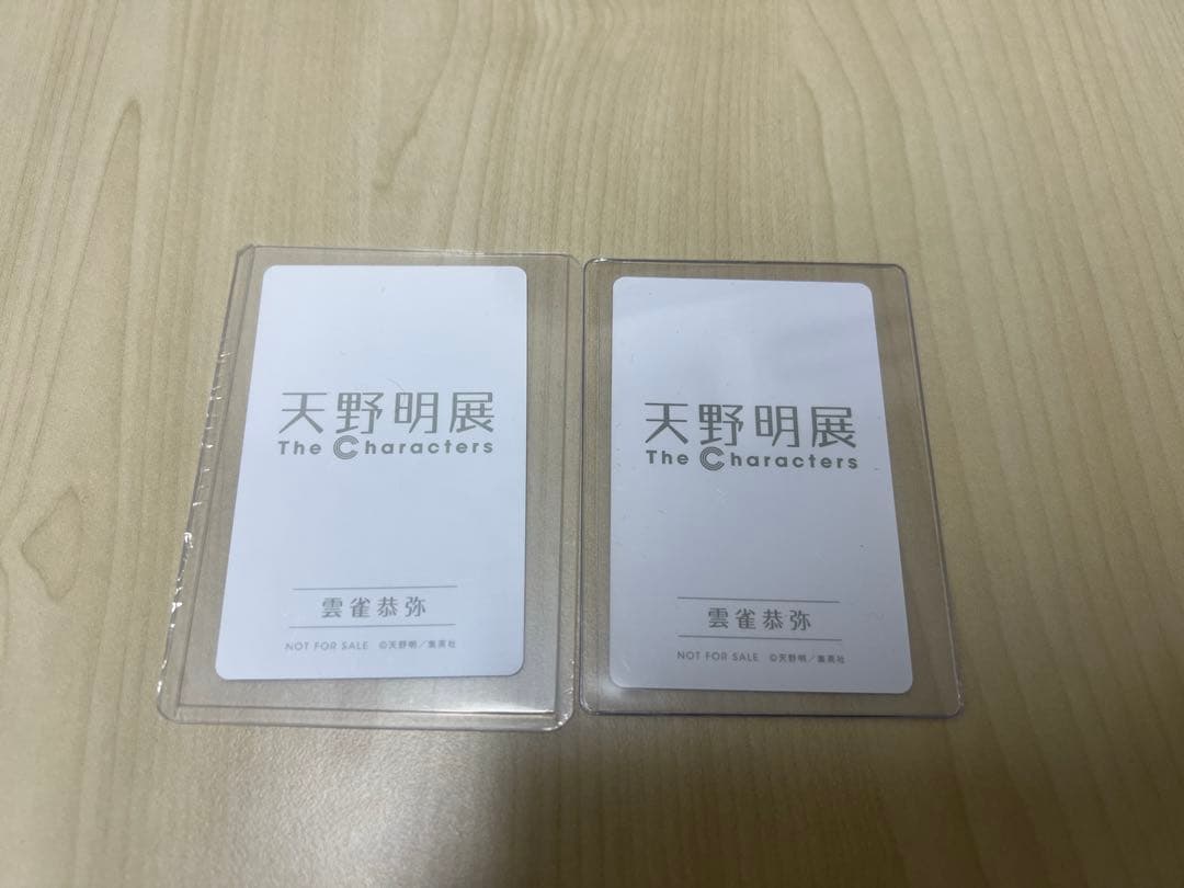 天野明展　自撮り風トレーディングカード 雲雀恭弥