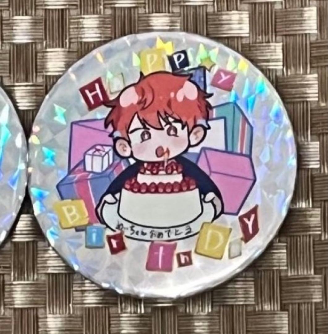 めいちゃん　缶バッジ（シークレット、直筆サイン入あり）