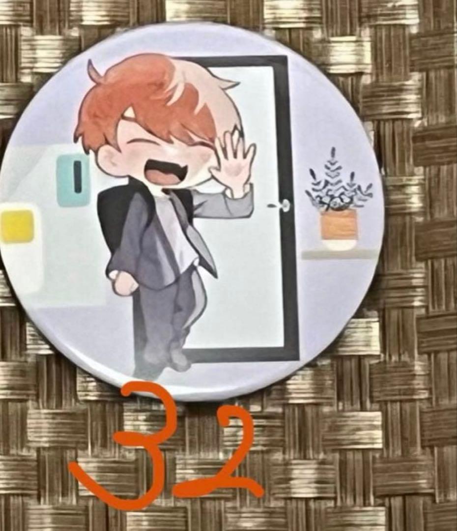 めいちゃん　缶バッジ（シークレット、直筆サイン入あり）