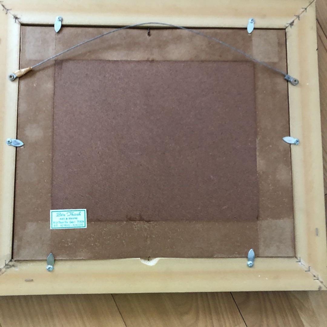 カントリー調　刺繍絵