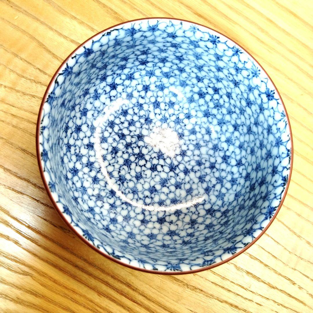 助田 正山 清水焼 桜詰茶碗