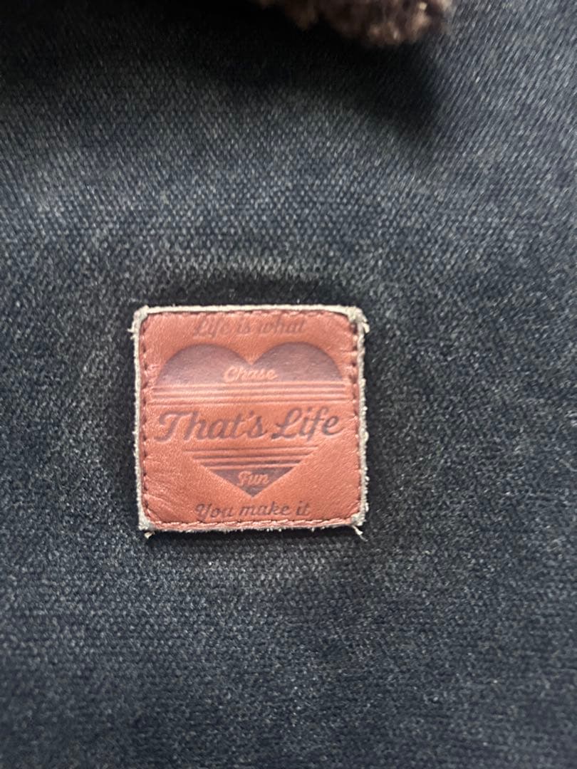 That's Life ボア襟ジャケット