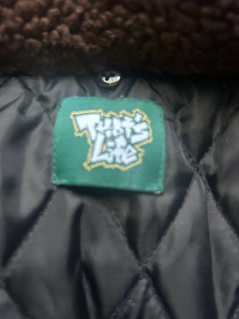 That's Life ボア襟ジャケット