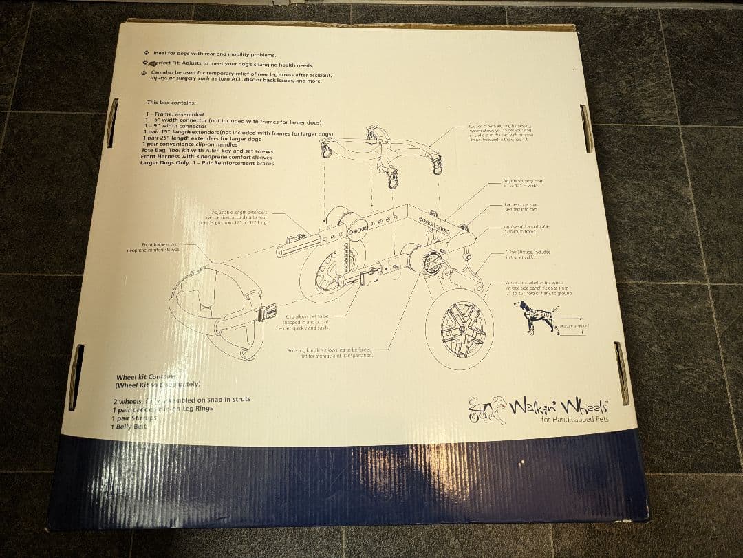 ウォーキンホイールズ　犬 車椅子