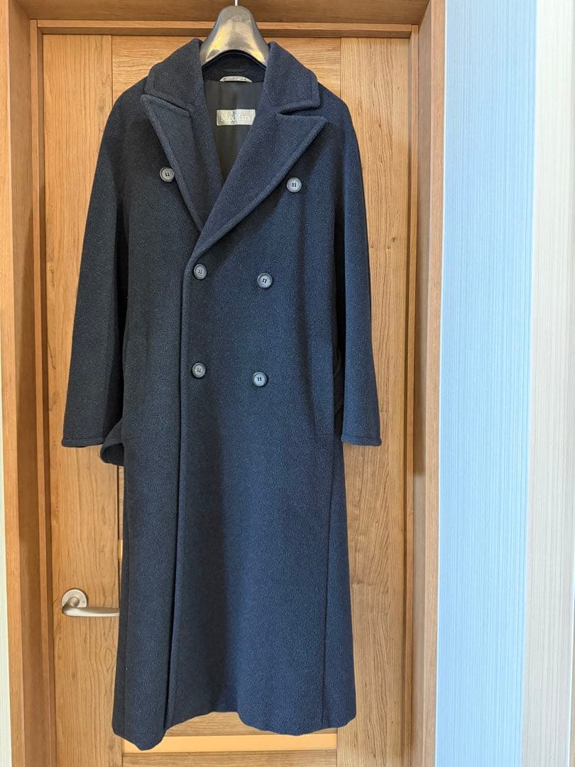 MaxMara ダークグレー コート サイズJI36