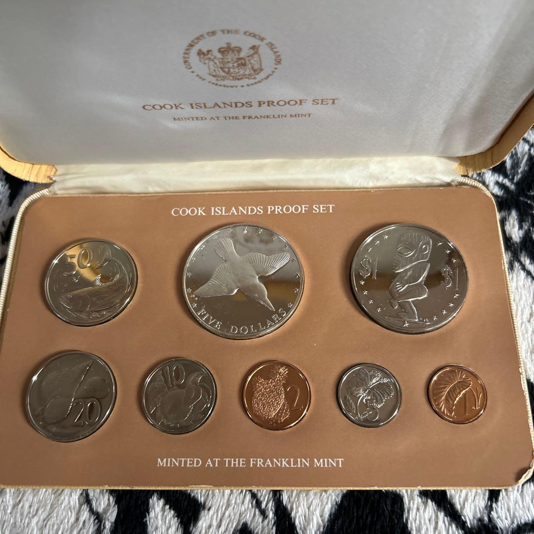 1976年クック諸島プルーフセット