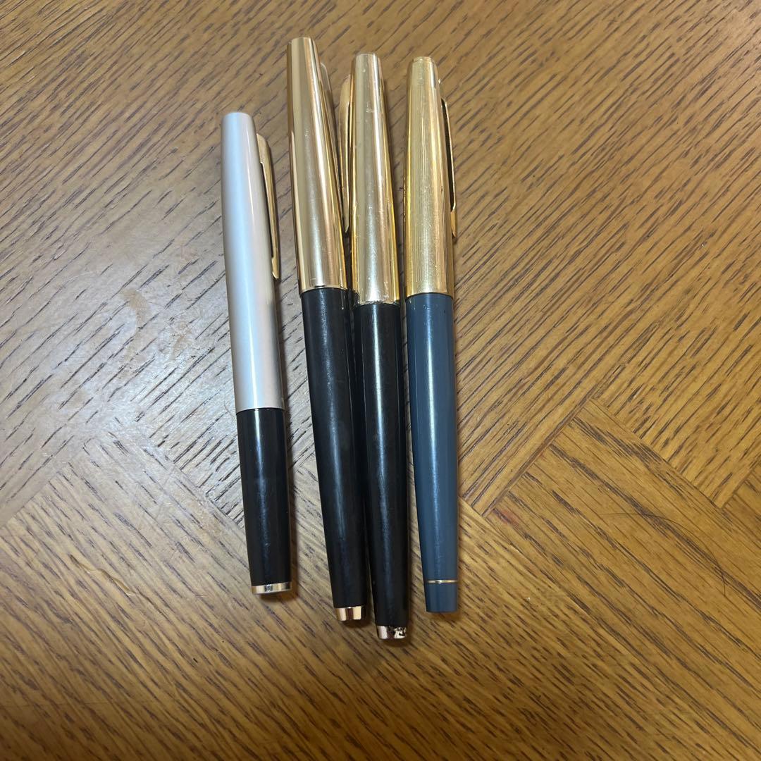 万年筆14k パイロット3本　モリソン1本