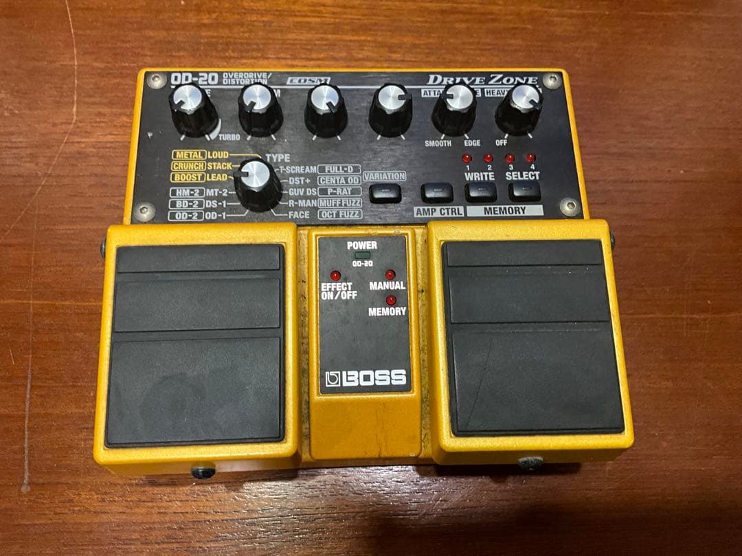 BOSS OD-20 ドライブエフェクター