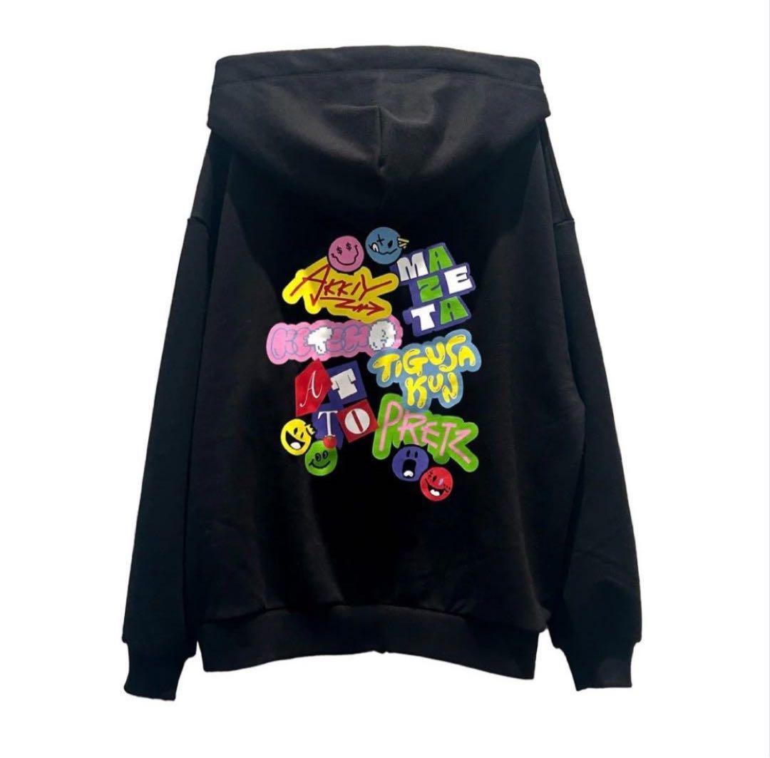 AMPTAKxCOLORS アンプタックカラーズ ジップアップパーカー パーカー