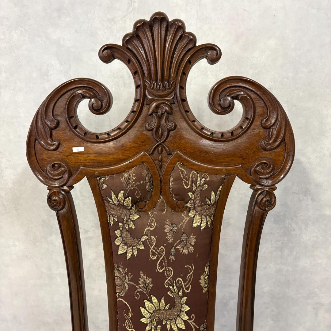 ロココ調 ハイバックアームチェア【B】