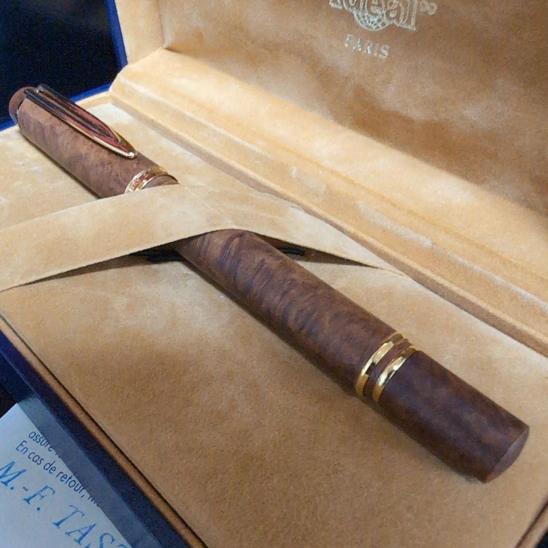 【綺麗♪】 ウォーターマン 万年筆 ル・マン100 ブライヤー 木軸