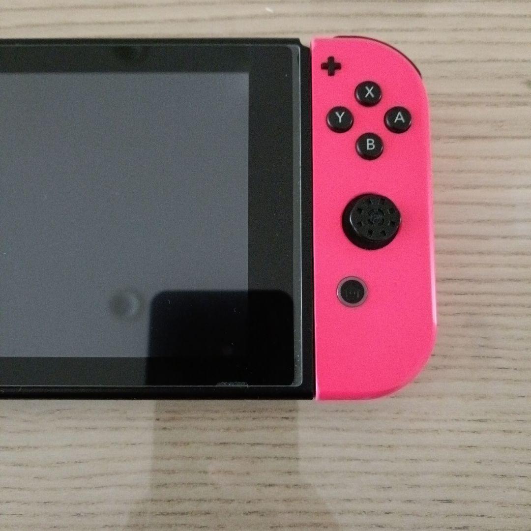 Nintendo Switch ニンテンドースイッチ本体　GRN/PNK箱無し