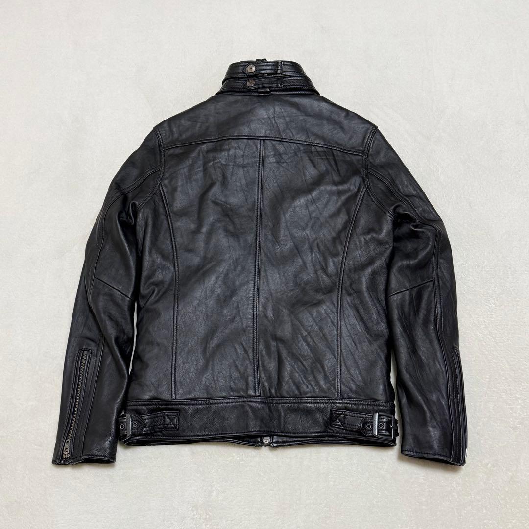 ジャックローズ シングルライダース レザージャケット 本革 y2k 00s