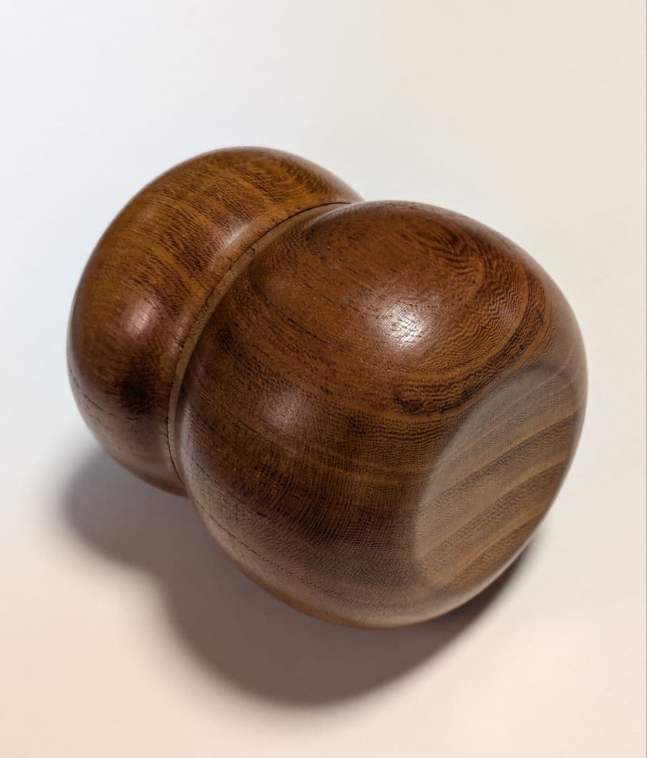 本桑 棗 幸春作/瓢箪型 木製棗/茶道具 棗/レトロ/茶入/棗竹