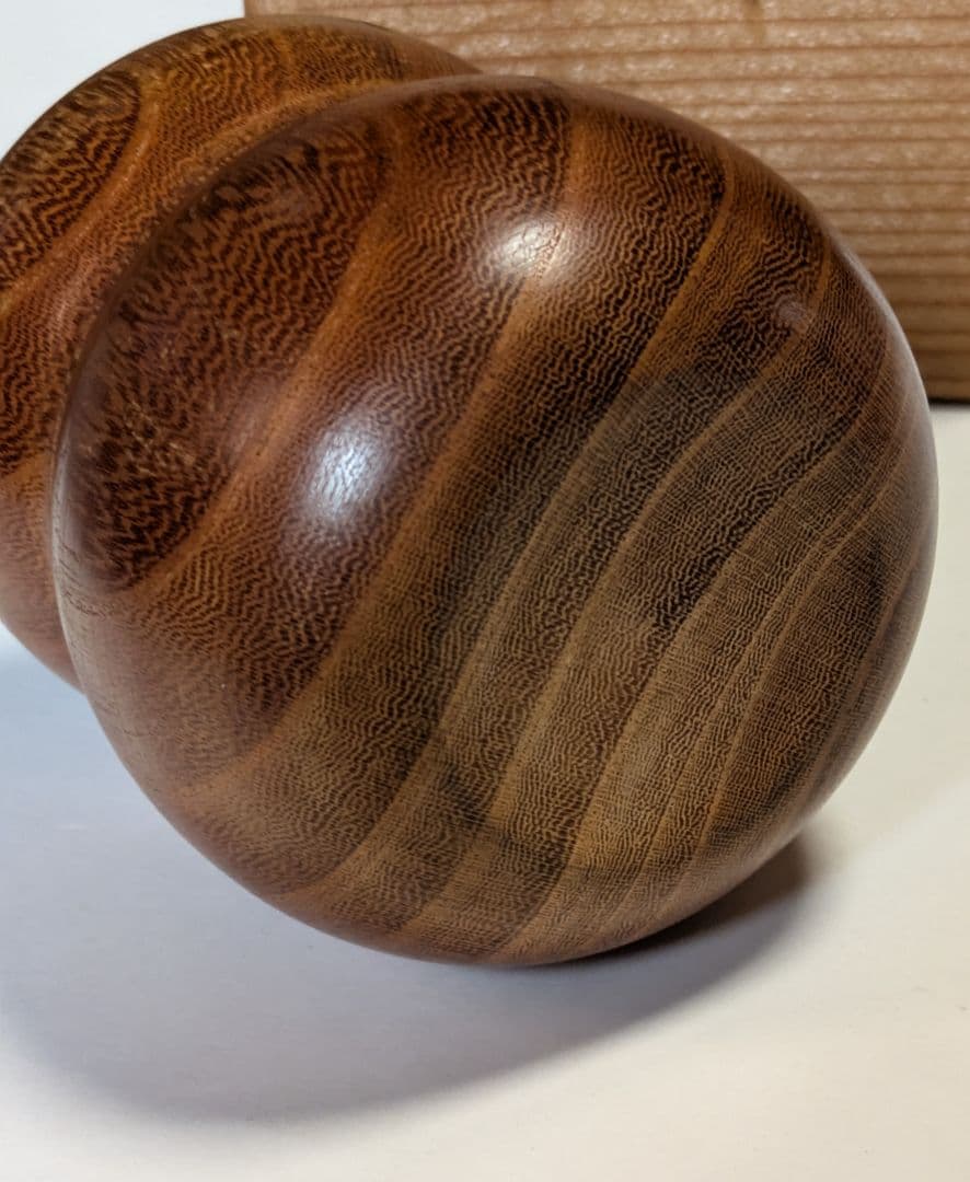 本桑 棗 幸春作/瓢箪型 木製棗/茶道具 棗/レトロ/茶入/棗竹
