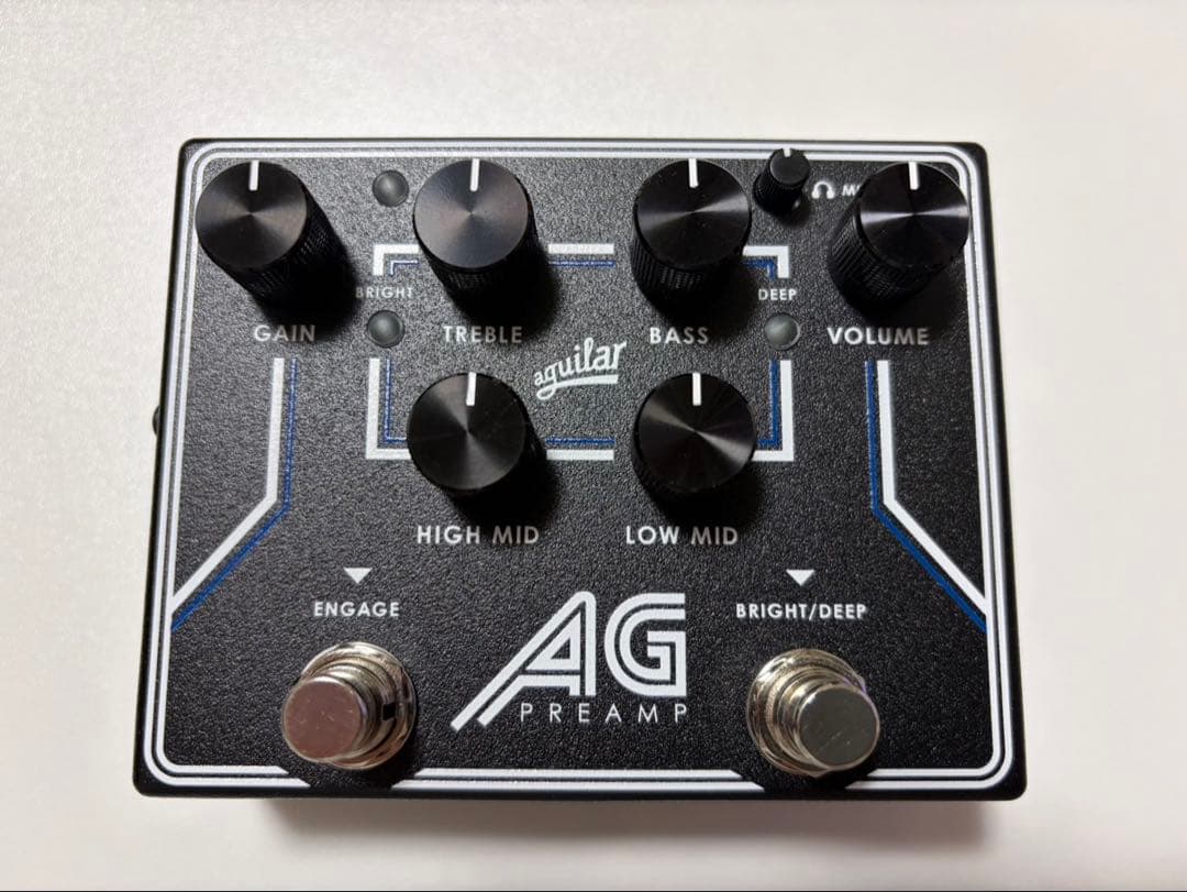 【極美品25年11月購入】Aguilar AG PREAMP DI