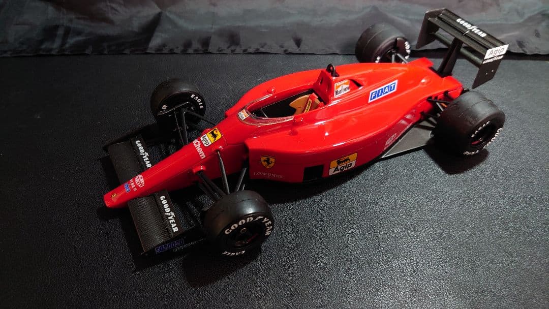 タミヤ 1/20 フェラーリ 639 1988 TEST R.モレノ 完成品