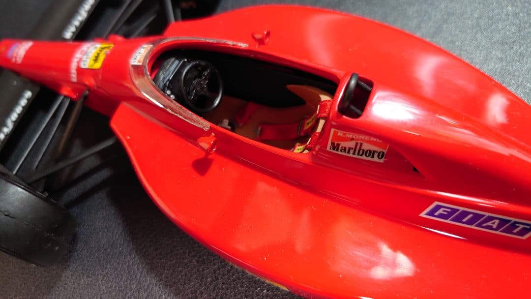 タミヤ 1/20 フェラーリ 639 1988 TEST R.モレノ 完成品