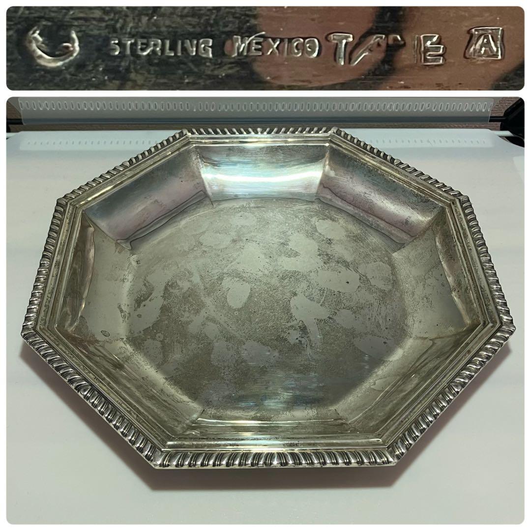 銀製品 STERLINGの刻印有 453g TANE製 シルバープレート