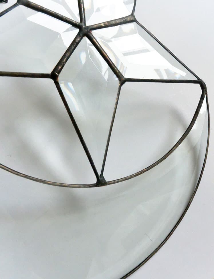 mosaik verglasung/ステンドグラス/三日月&星型/ドイツ製