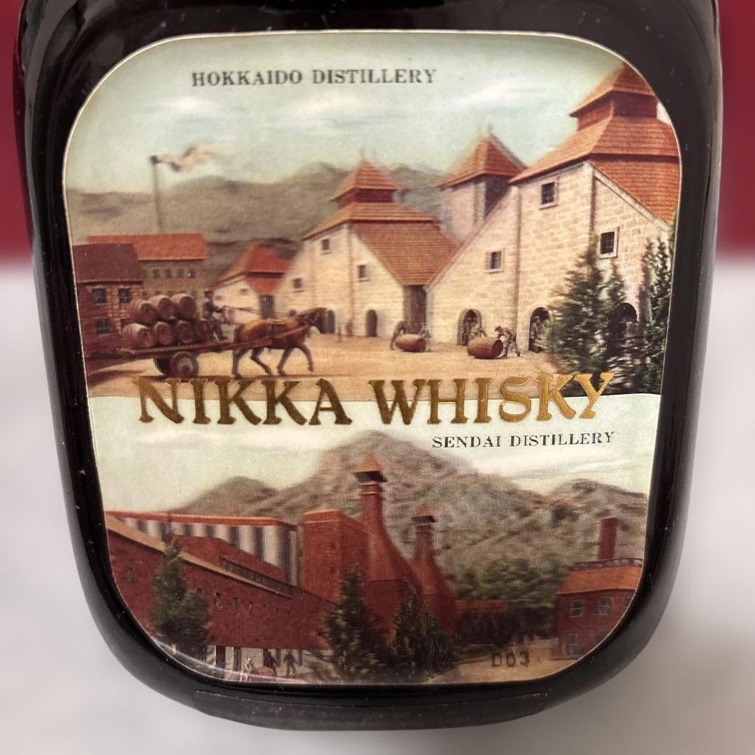 希少❗️古酒オールドニッカギフトセット グラス2コ付き　当時もの　特級43%