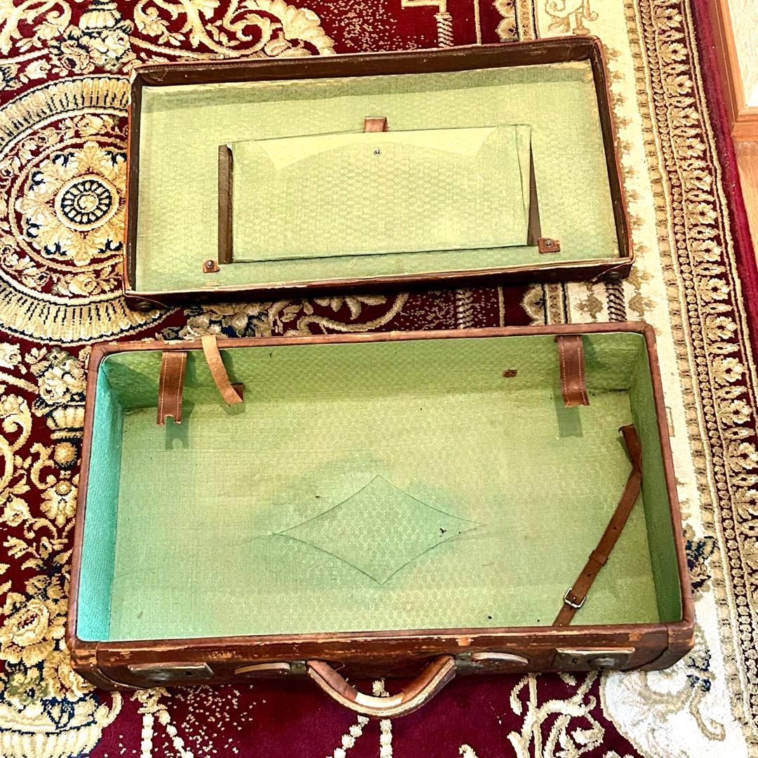 【一点物】昭和戦後期 日本製 アンティークトランク｜Y.T.&Co 古道具 収納