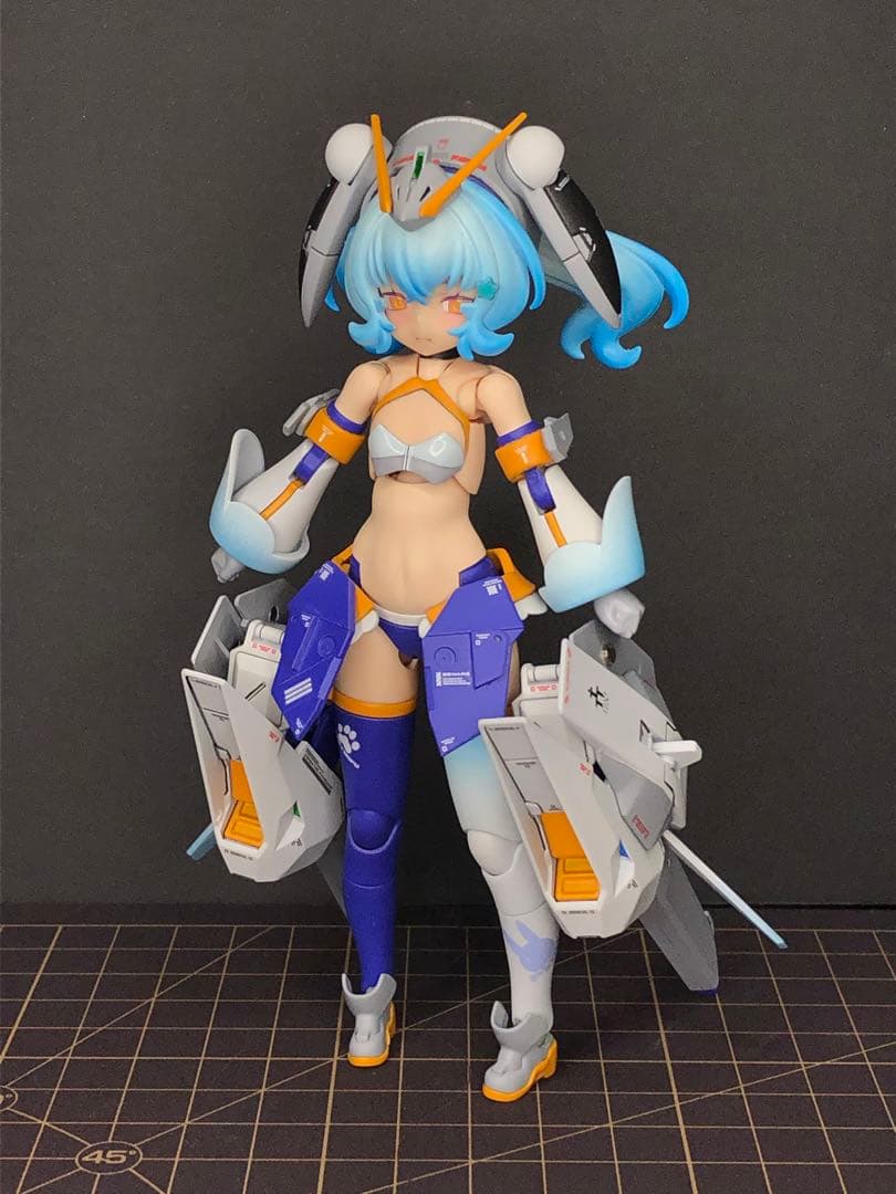 メガミデバイス PUNI☆MOFU トゥーンドウォート　塗装済み完成品